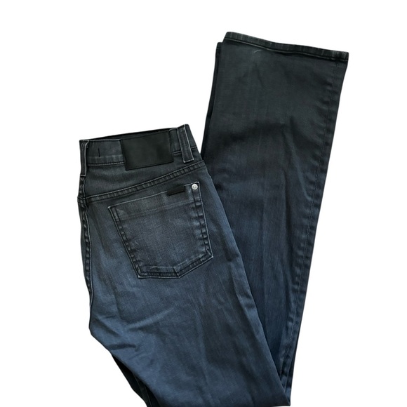 Fidelity Denim Men’s 50-11 Black Wash Jeans Sz 32X35 Straight Leg Revolver Cloud - Picture 4 of 9
